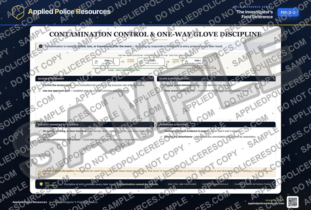 Contamination Control and One-Way Glove Discipline — watermarked preview