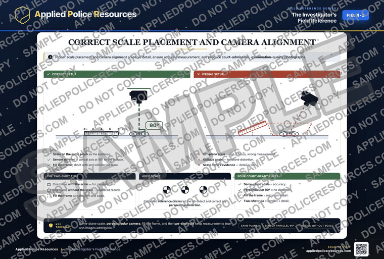 Correct Scale Placement and Camera Alignment