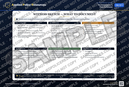 Witness Sketch - What to Document — watermarked preview
