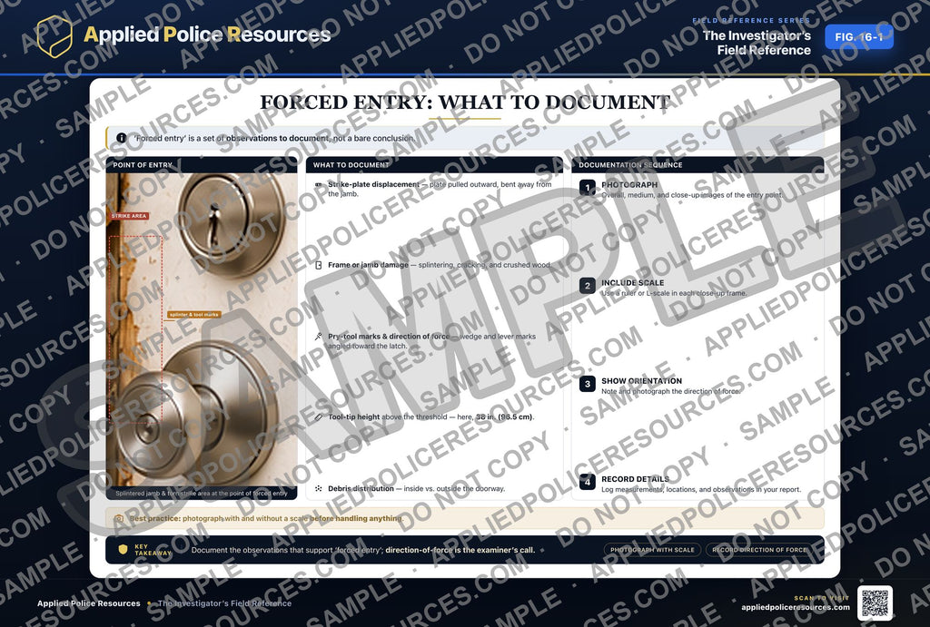 Forced Entry - What to Document — watermarked preview