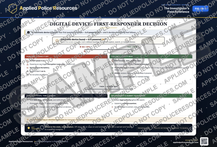 Digital Device: First-Responder Decision