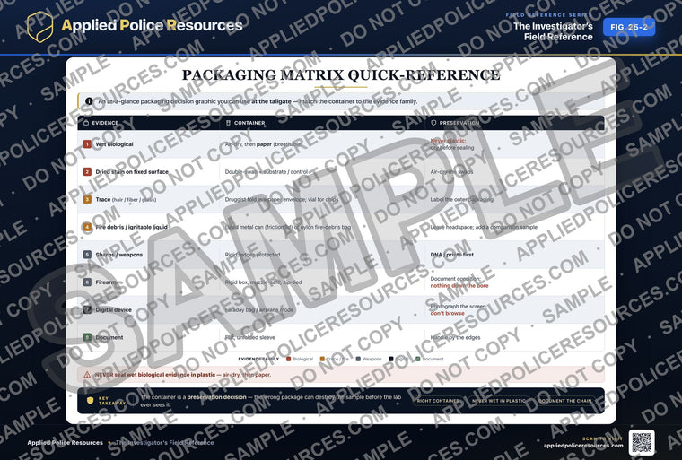 Packaging Matrix Quick-Reference