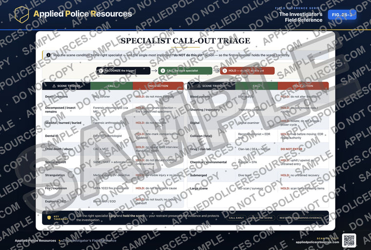 Specialist Call-Out Triage