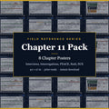 Chapter 11 Poster Pack — Interviews, Interrogations, PEACE, Reid, SUE (Field Reference Series, Agency License)