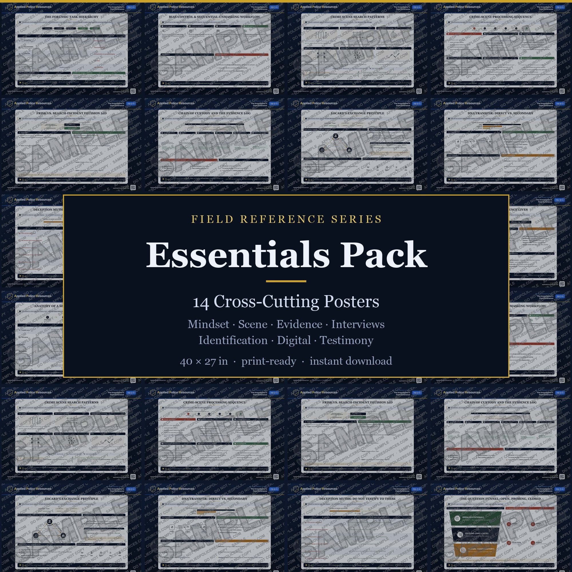 Essentials Poster Pack - Individual